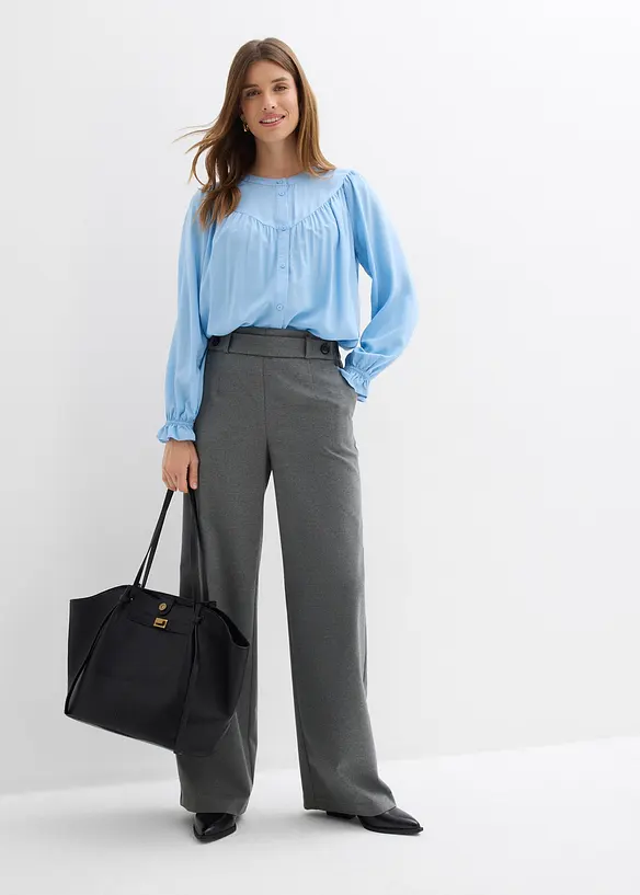 Bluse i lett viskose og romantisk stil, bonprix