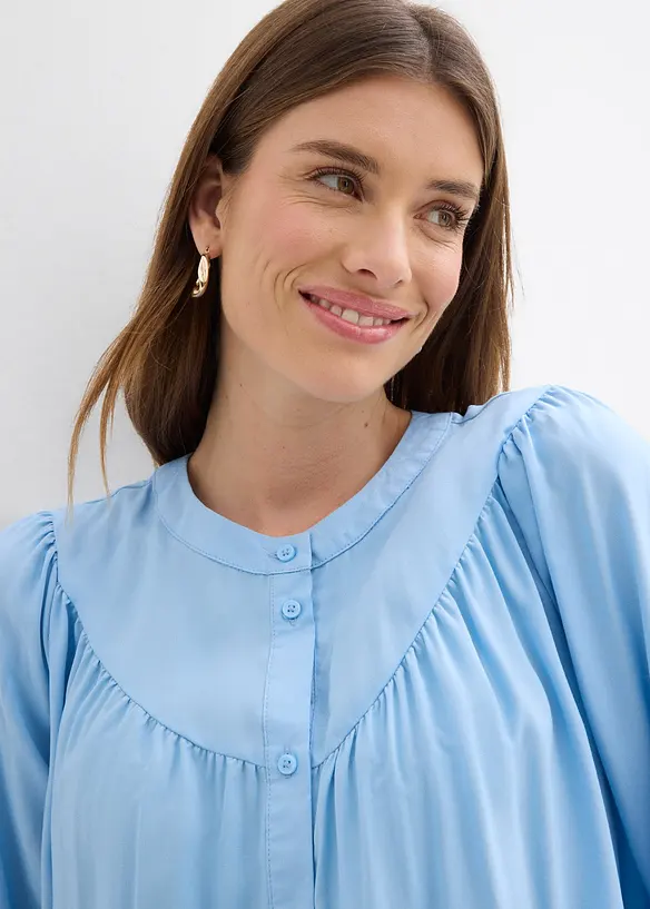 Bluse i lett viskose og romantisk stil, bonprix