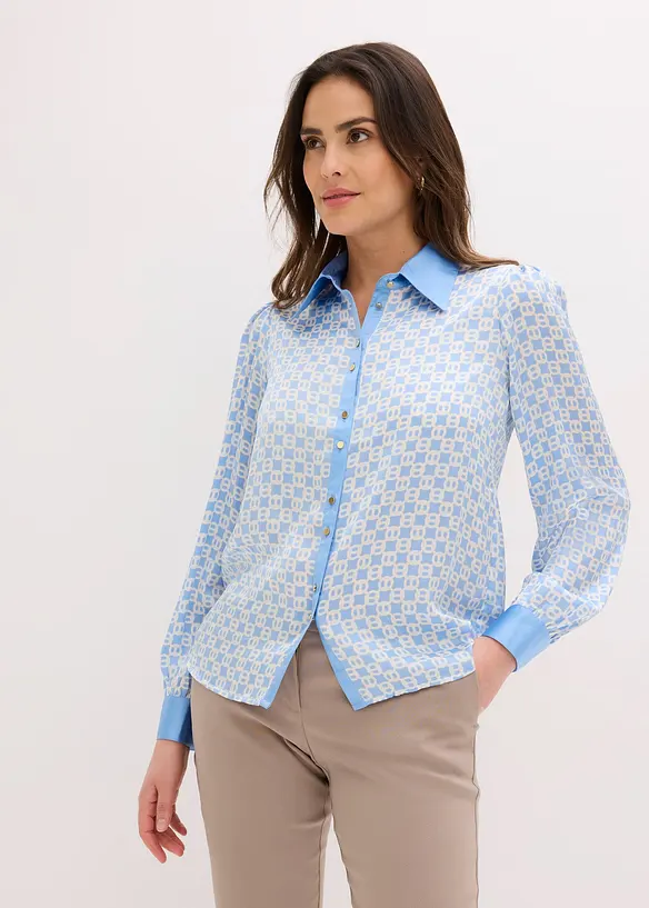 Satengbluse, bonprix