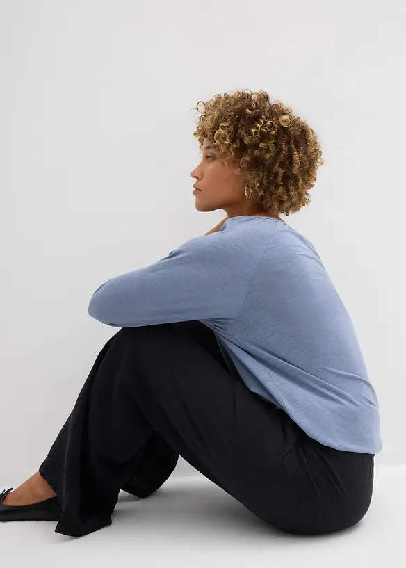 Topp i 100% &oslash;kologisk bomull, bonprix