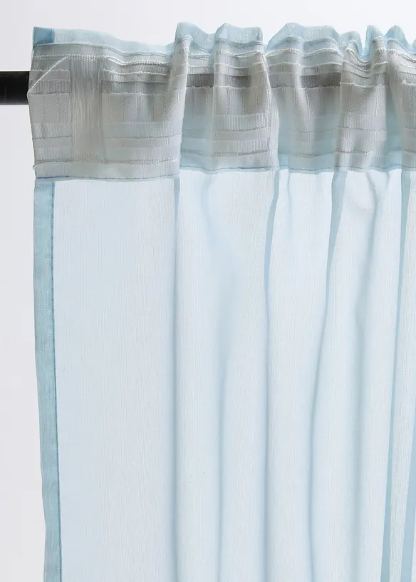 M&oslash;nstret gardin (1-pack), bonprix