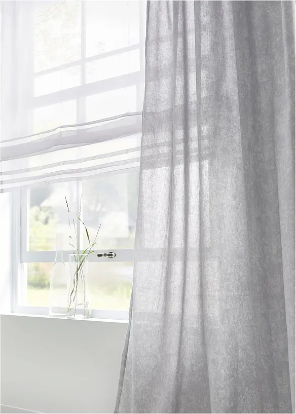 Liftgardin i lett voile, bonprix