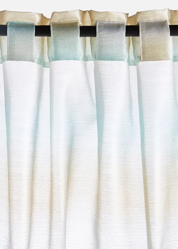 Gardin med glanseffekt (1-pack), bonprix