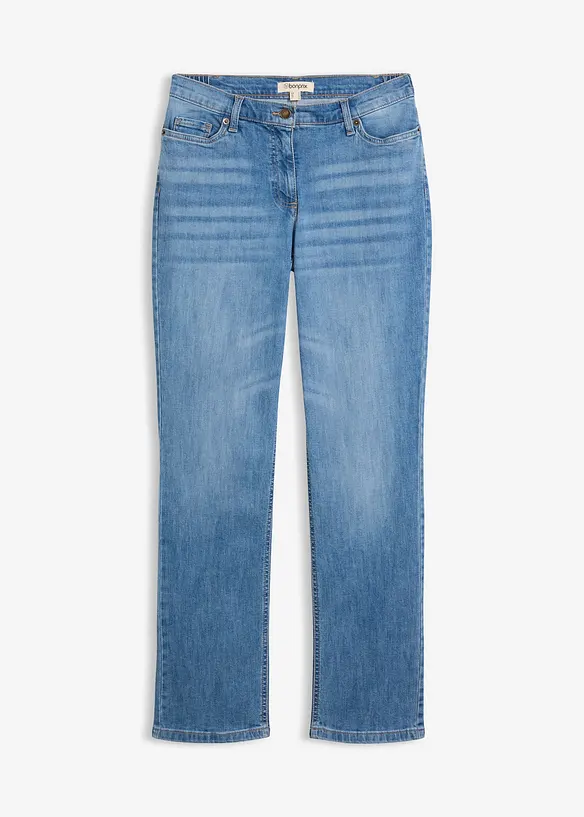 Straight-jeans, Mid Waist, komfortlinning, bonprix