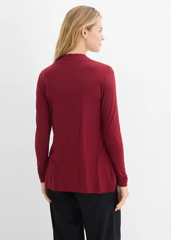 Trikotjakke i myk viskose, bonprix