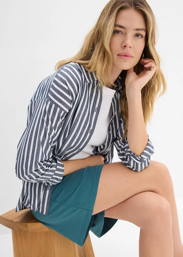 Pull on-shorts i myk viskosemiks, bonprix