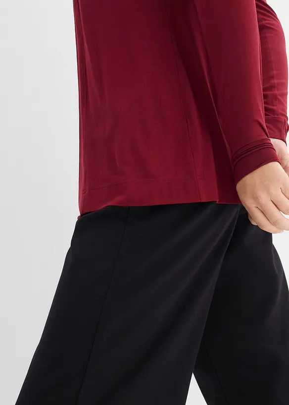 Trikotjakke i myk viskose, bonprix