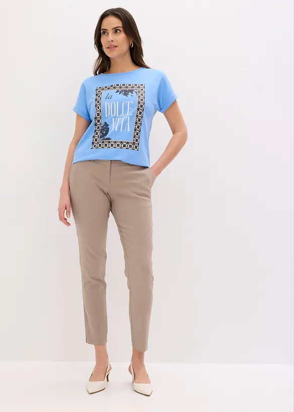 Topp i 100% &oslash;kologisk bomull, bonprix