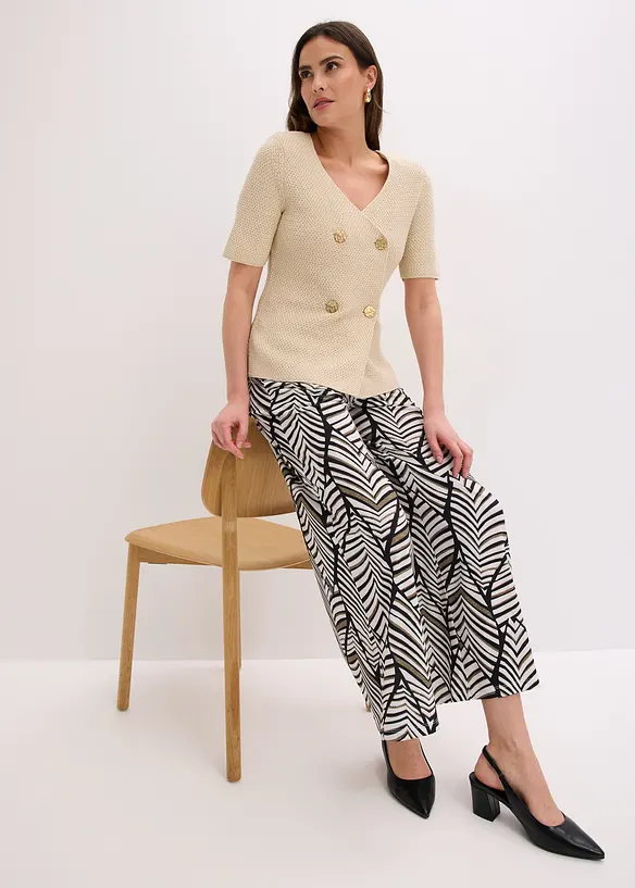 Strikket blazer, bonprix