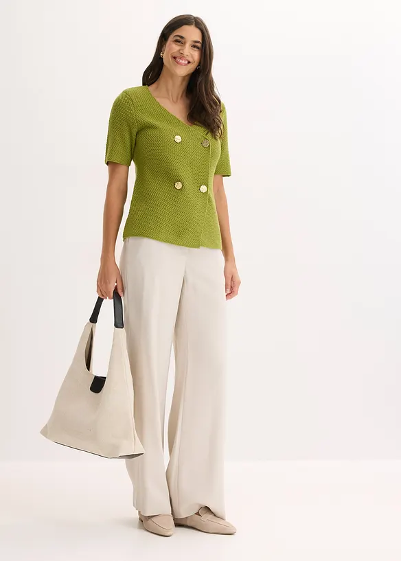 Strikket blazer, bonprix