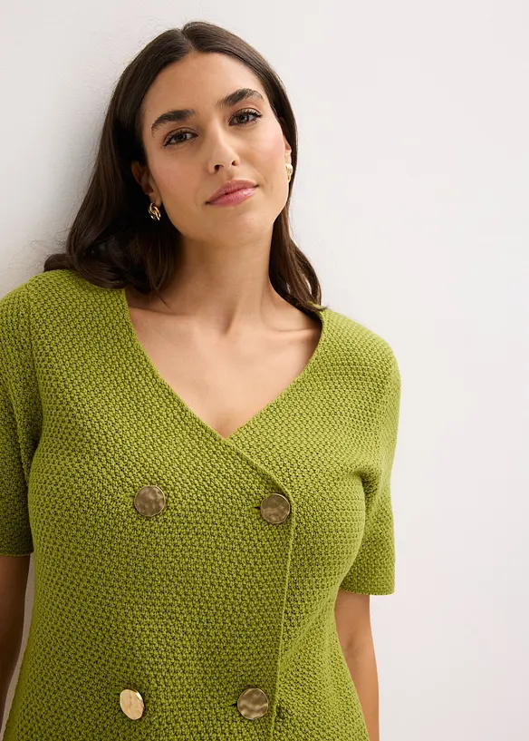 Strikket blazer, bonprix