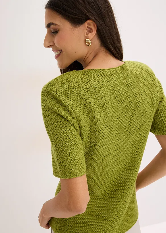 Strikket blazer, bonprix