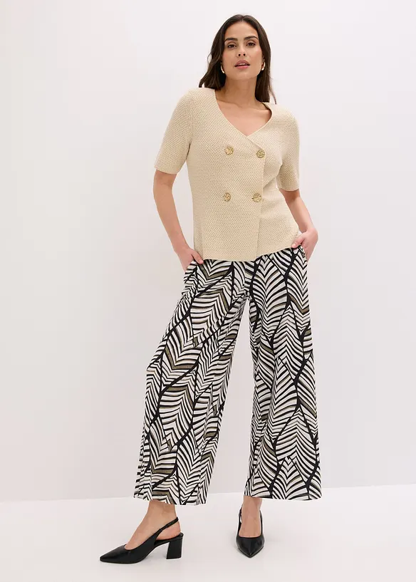 Strikket blazer, bonprix