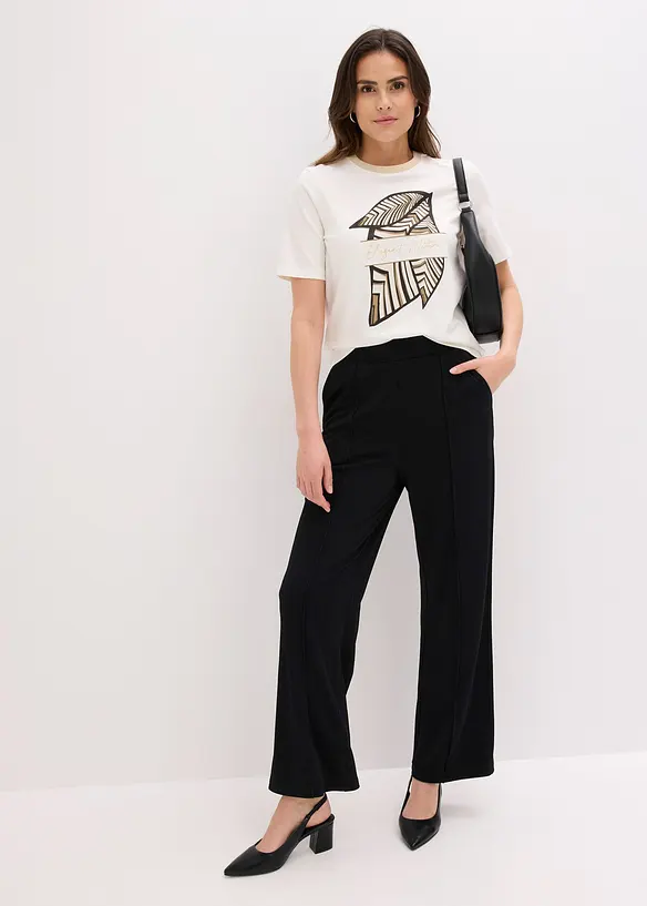 Topp i &oslash;kologisk bomull, bonprix