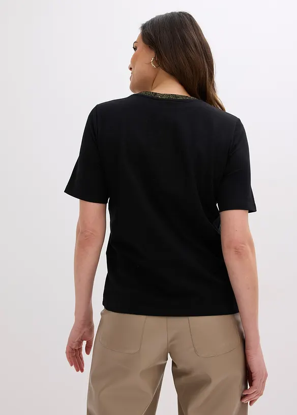 Topp i &oslash;kologisk bomull, bonprix