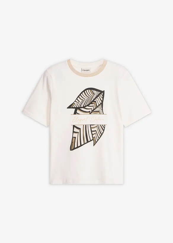 Topp i &oslash;kologisk bomull, bonprix