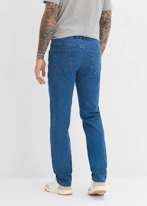 Classic fit stretchjeans, Tapered, bonprix