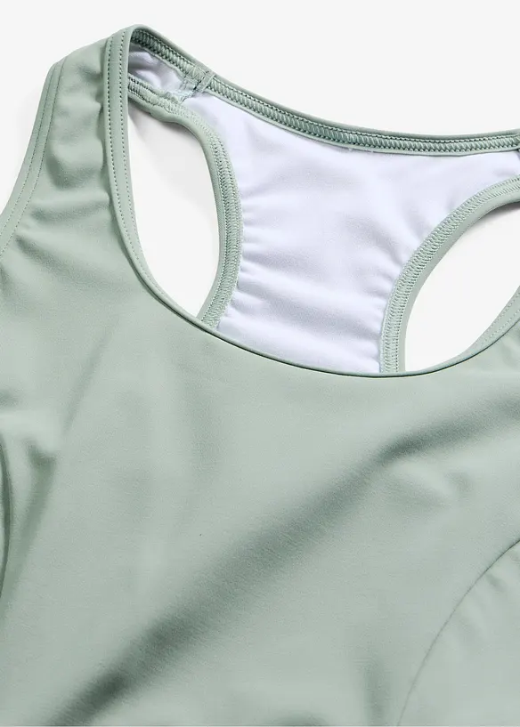 Hurtigt&oslash;rkende tankini topp, bonprix