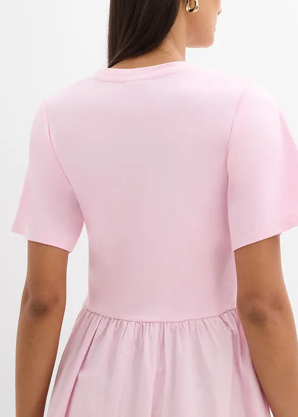 Midikjole i 100% bomull, bonprix