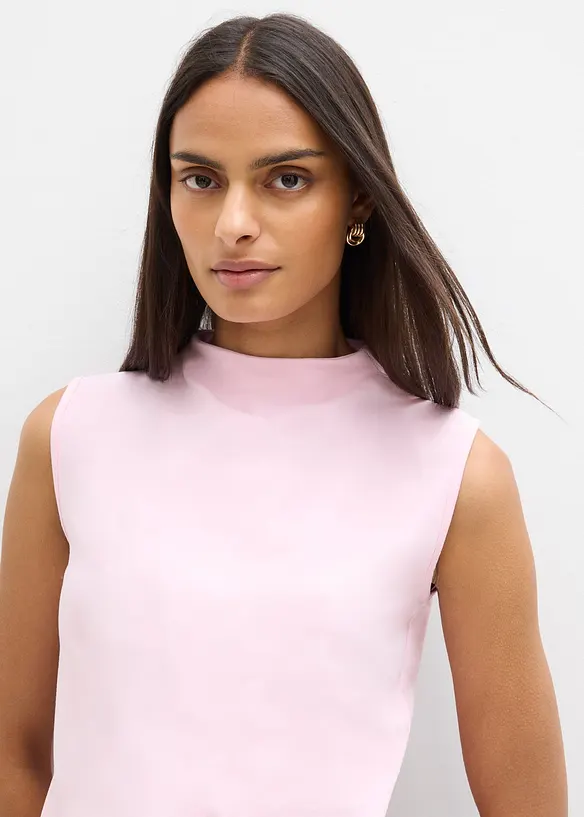 Topp i elastisk bomullsmiks, bonprix