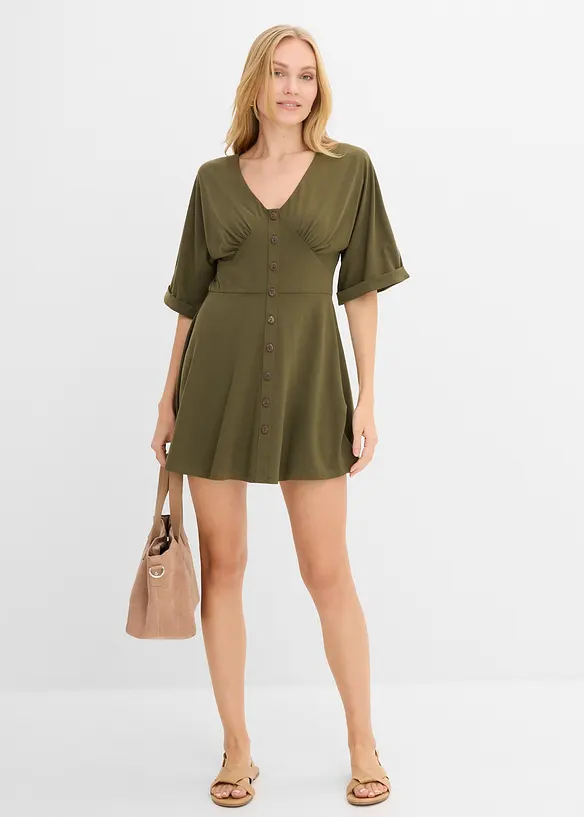 Minikjole i innsvingt modell, bonprix