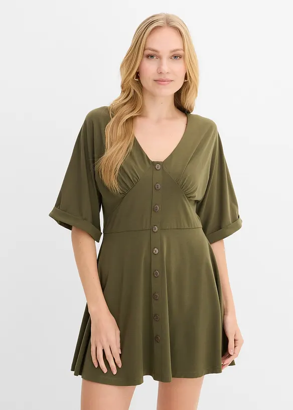 Minikjole i innsvingt modell, bonprix