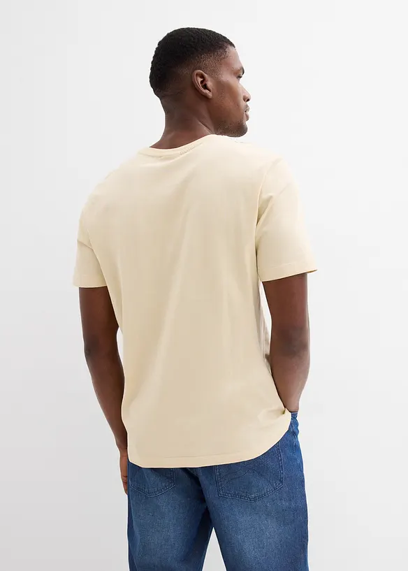 T-skjorte i 100% &oslash;kologisk bomull, bonprix