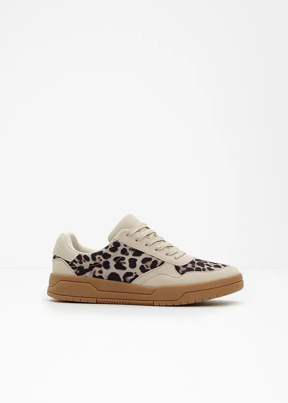 Sneakers med animal details, bonprix