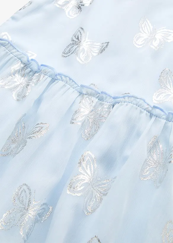 Chiffonkjole i A-modell, bonprix