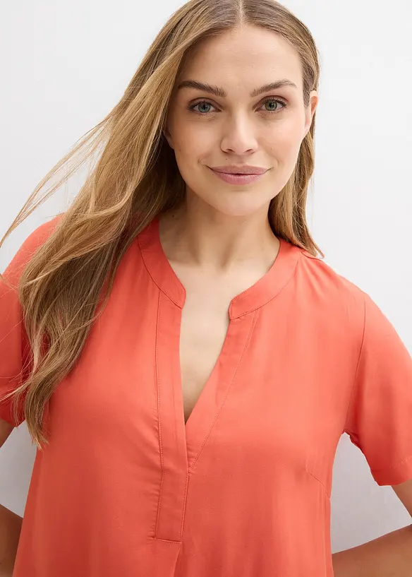 Lang tunika av milj&oslash;smart viskose, bonprix