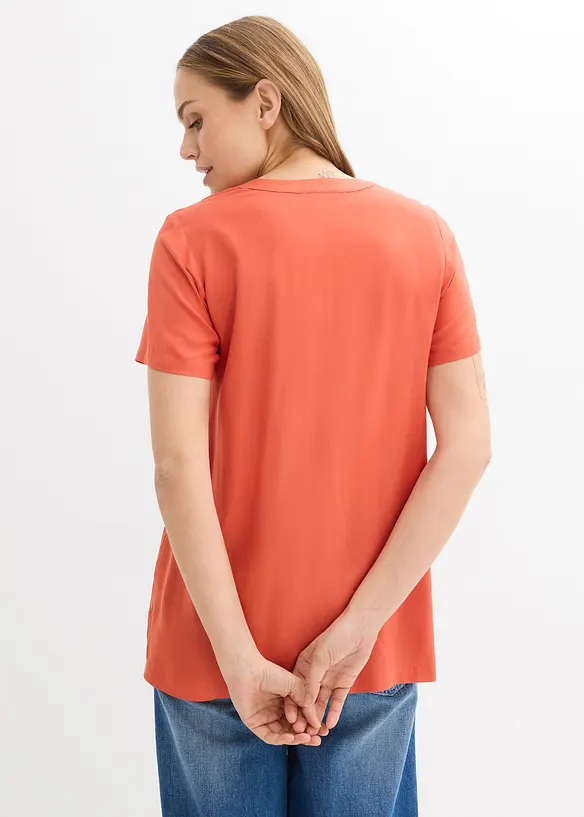 Lang tunika av milj&oslash;smart viskose, bonprix