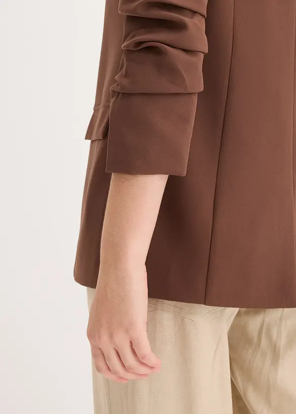 Blazer med rynking, bonprix