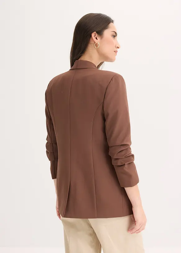 Blazer med rynking, bonprix