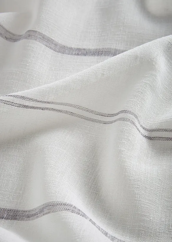 Gardin med stripem&oslash;nster (1-pack), bonprix