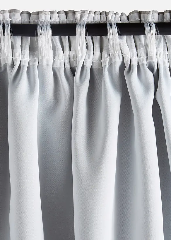 M&oslash;rkleggingsgardin med fargegradering (1-pack), bonprix