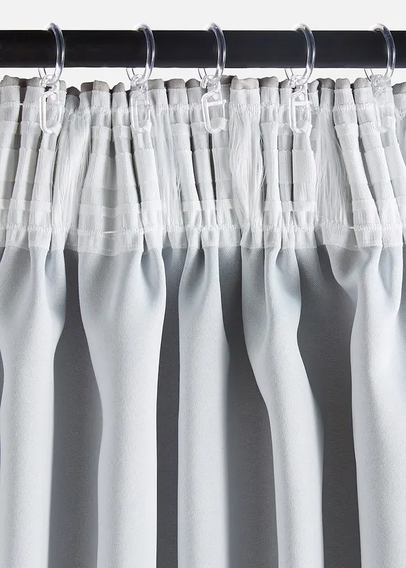 M&oslash;rkleggingsgardin med fargegradering (1-pack), bonprix