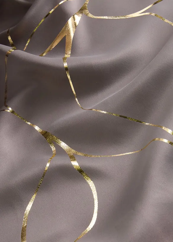 M&oslash;rkleggingsgardin med glanstrykk (1-pack), bonprix