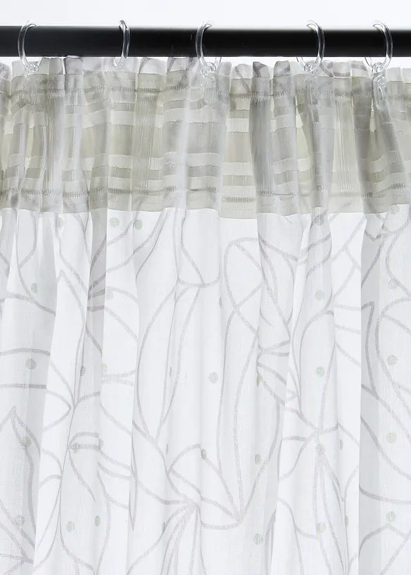 Gardin av b&aelig;rekraftig polyester (2-pack), bonprix