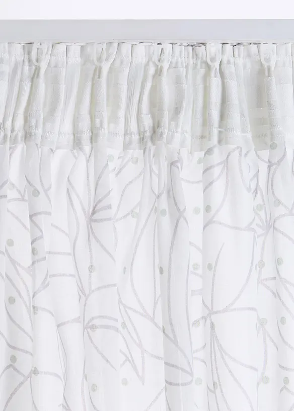 Gardin av b&aelig;rekraftig polyester (2-pack), bonprix