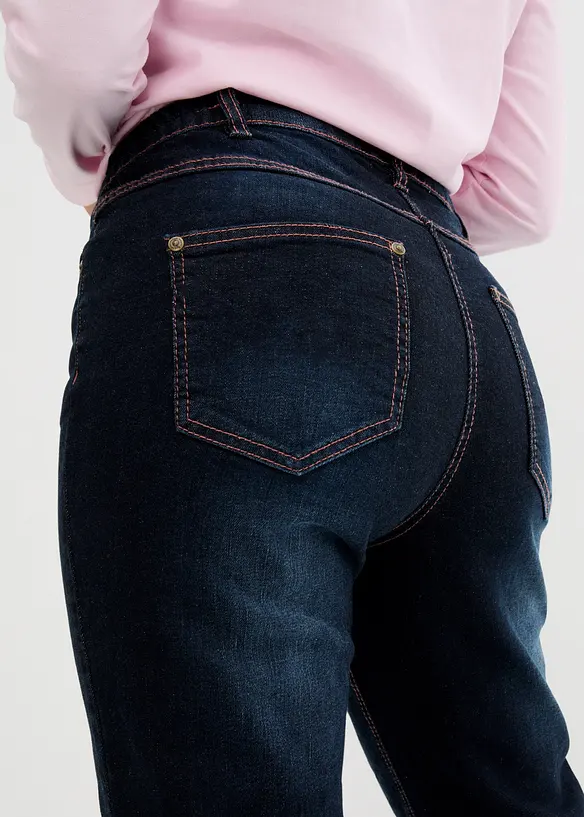 Straight-jeans, Mid Waist, komfortlinning, bonprix