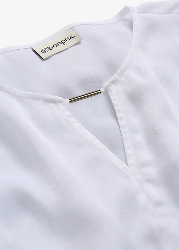 Tunika i tynn sateng, bonprix