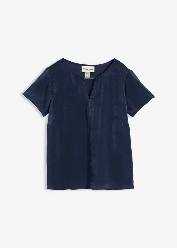 Tunika i tynn sateng, bonprix