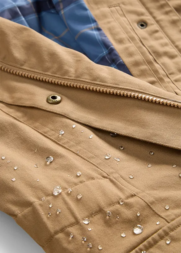 Jakke med rutete f&ocirc;r, bonprix