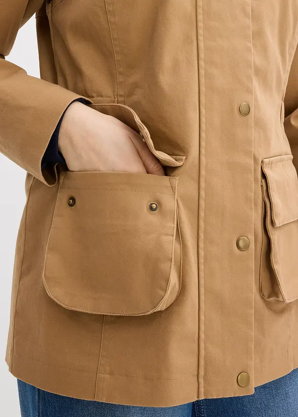 Jakke med rutete f&ocirc;r, bonprix