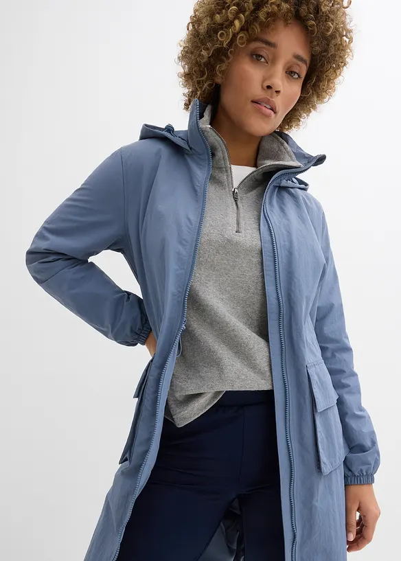 Lett, vannavvisende parkas, bonprix
