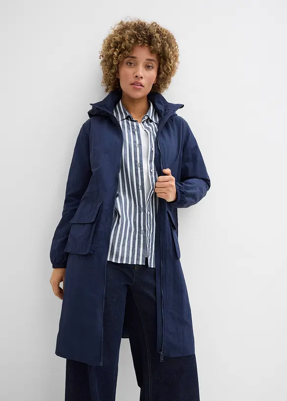 Lett, vannavvisende parkas, bonprix