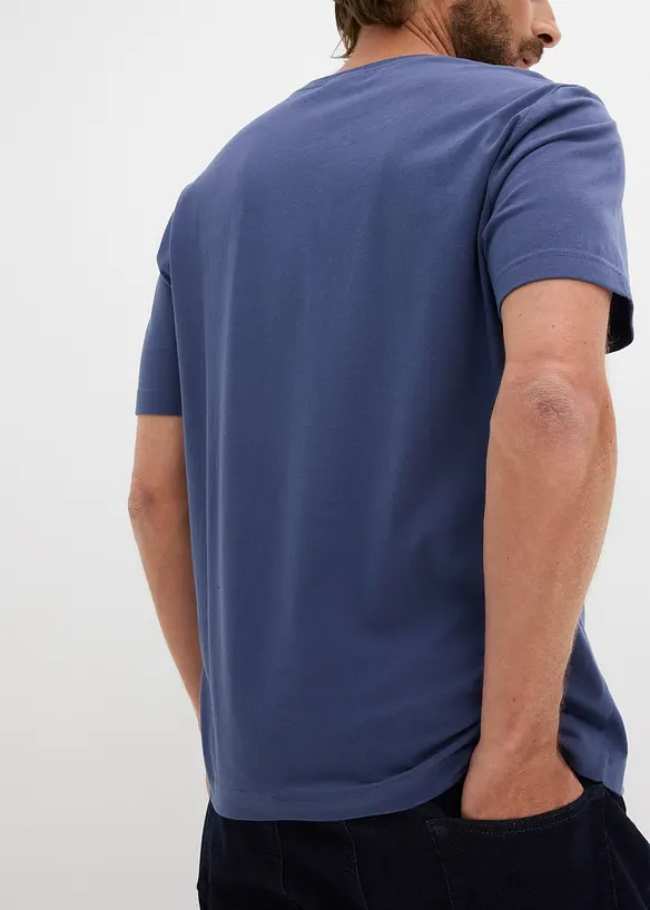 T-skjorte i 100% &oslash;kologisk bomull (2-pack), bonprix