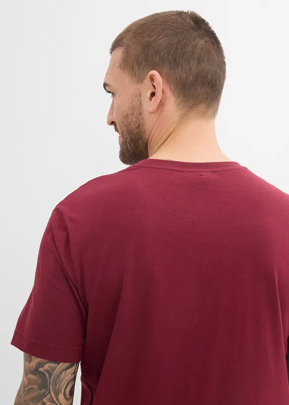 T-skjorte i 100% &oslash;kologisk bomull (2-pack), bonprix