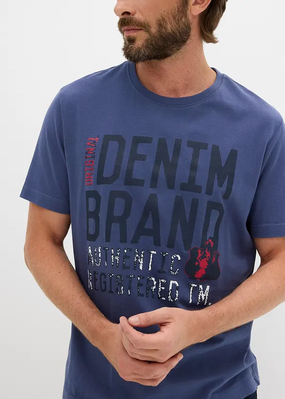 T-skjorte i 100% &oslash;kologisk bomull (2-pack), bonprix