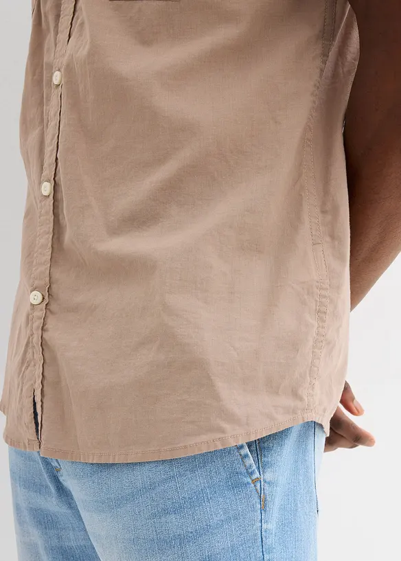 Kortermet skjorte i 100% bomull, bonprix